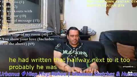 Snapshot of pannenkoekenkeizer chatting on 7, 6, 2026 Chris online show from 7, 6, 2026