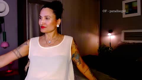 My alter ego Betinna Flowers - a tattooed Miss  -   Are you missing me come in here  -  online show from 17, 2, 2025