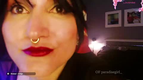 Snapshot of paradisegirl_ chatting on 24, 5, 2026 My alter ego Betinna Flowers - a tattooed Miss - Are you missing me come in here - online show from 24, 5, 2026