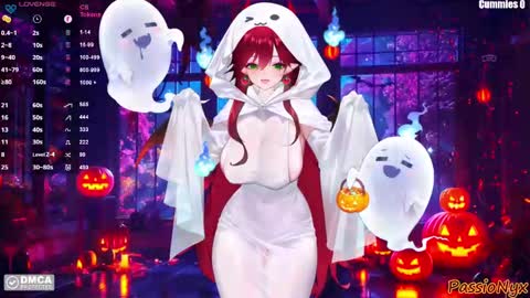 Succubus Nyx online show from 25, 10, 2025