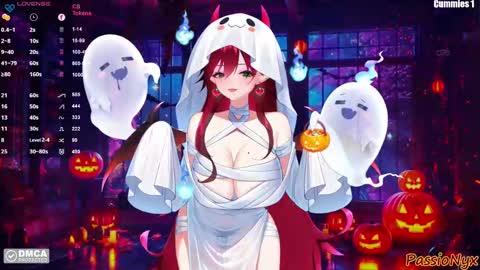 Succubus Nyx online show from 28, 10, 2025