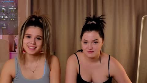 Snapshot of phyllisheart chatting on 12, 1, 2025 Lora black and Lili blonde welcome you here online show from 12, 1, 2025