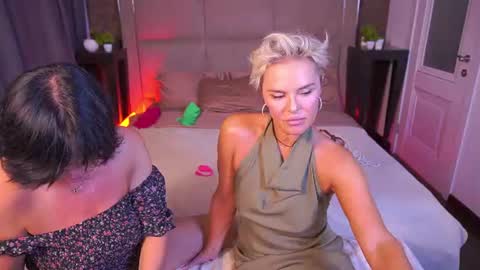Snapshot of pleasurewecouple chatting on 21, 7, 2026 Ira brunette and Vika blonde online show from 21, 7, 2026