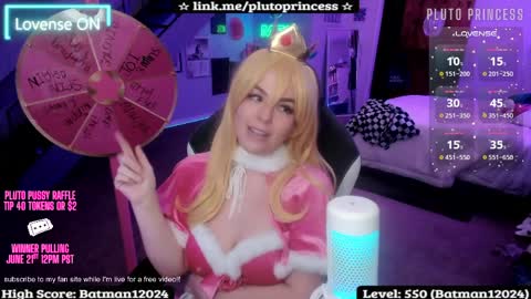 Pluto Princess online show from 11, 4, 2026