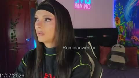 Snapshot of rominaowenxx chatting on 11, 7, 2026 ROMINA OWEN online show from 11, 7, 2026