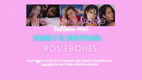 Rosie Bones online show from 7, 3, 2025