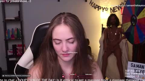 The Real Samantha Hayes haha  online show from 14, 1, 2025