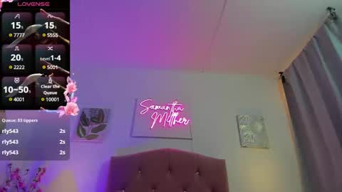 Snapshot of samanthamillher1 chatting on 5, 3, 2025 Samy online show from 5, 3, 2025