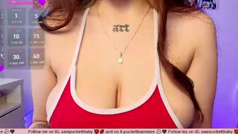 Snapshot of sampuckettbaby chatting on 6, 7, 2026 sampuckettbaby online show from 6, 7, 2026