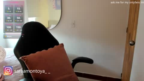 Snapshot of sara_medellin chatting on 11, 7, 2026 Sara online show from 11, 7, 2026