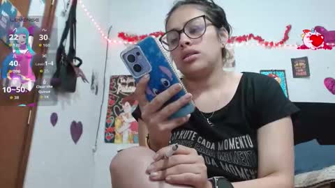 Snapshot of saray_extrovert1 chatting on 23, 10, 2025 Sara Jimenez online show from 23, 10, 2025