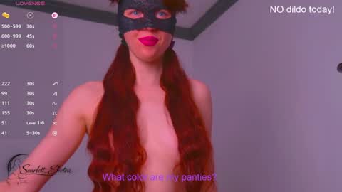Snapshot of scarlett_electra chatting on 28, 6, 2026 SCARLETT ELECTRA - online show from 28, 6, 2026