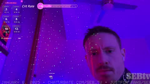Snapshot of seb_tv chatting on 6, 1, 2025 Sebastian online show from 6, 1, 2025