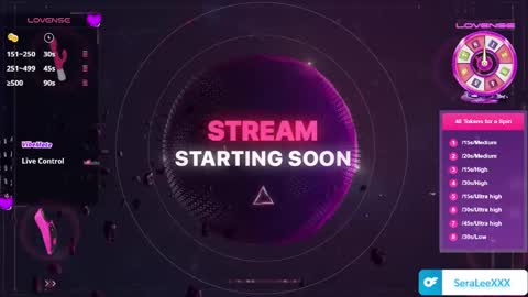 SeraLeeXXX online show from 19, 9, 2025