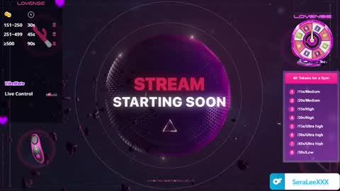 SeraLeeXXX online show from 24, 11, 2025