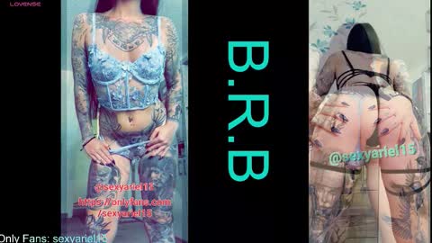 SexyAriel15 online show from 20, 3, 2026