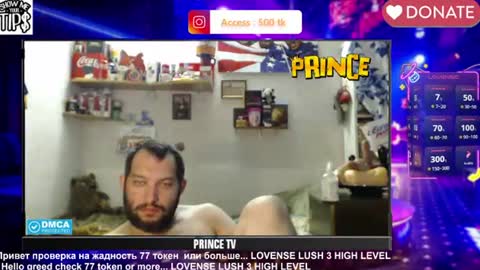 BISEXPRINCE777 online show from 2, 7, 2026