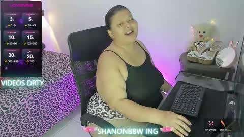 Snapshot of shannonbbw chatting on 20, 11, 2025 SHANNONBBW online show from 20, 11, 2025