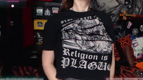 Allmylinkssilentmary666 online show from 31, 1, 2025