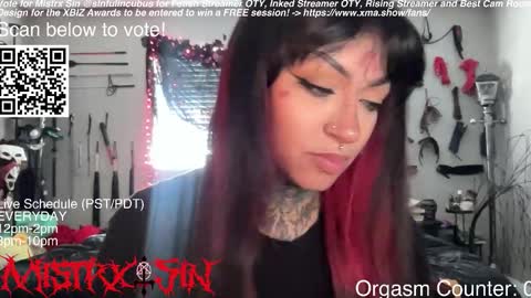 Mistrx Sin online show from 10, 3, 2026