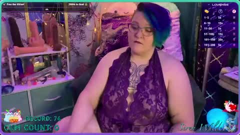 Siren Wilde online show from 25, 5, 2026