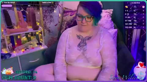 Siren Wilde online show from 29, 5, 2026