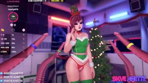 Snapshot of skyeanette chatting on 7, 12, 2024 SkyeAnette online show from 7, 12, 2024