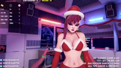 Snapshot of skyeanette chatting on 20, 12, 2024 SkyeAnette online show from 20, 12, 2024