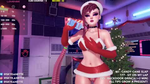 Snapshot of skyeanette chatting on 21, 12, 2024 SkyeAnette online show from 21, 12, 2024