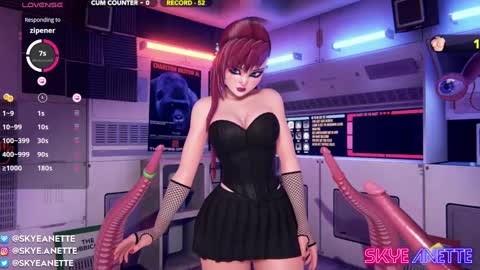 Snapshot of skyeanette chatting on 11, 1, 2025 SkyeAnette online show from 11, 1, 2025