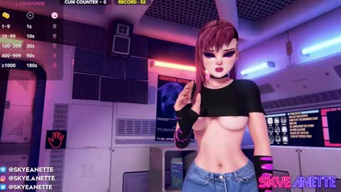 Snapshot of skyeanette chatting on 19, 1, 2025 SkyeAnette online show from 19, 1, 2025