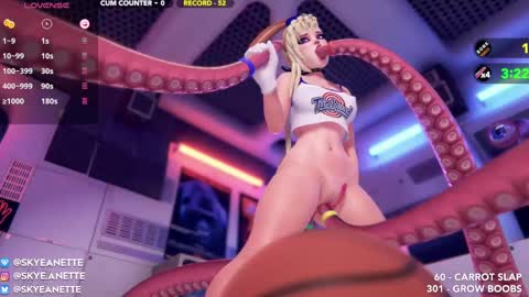 Snapshot of skyeanette chatting on 1, 2, 2025 SkyeAnette online show from 1, 2, 2025