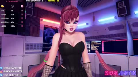 Snapshot of skyeanette chatting on 2, 3, 2025 SkyeAnette online show from 2, 3, 2025