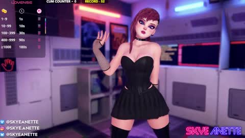 Snapshot of skyeanette chatting on 3, 3, 2025 SkyeAnette online show from 3, 3, 2025