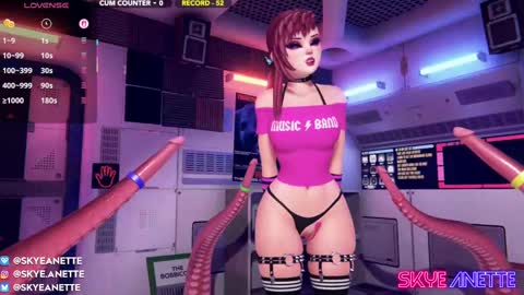 Snapshot of skyeanette chatting on 8, 3, 2025 SkyeAnette online show from 8, 3, 2025