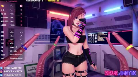 Snapshot of skyeanette chatting on 21, 9, 2025 SkyeAnette online show from 21, 9, 2025