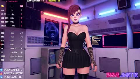 Snapshot of skyeanette chatting on 26, 9, 2025 SkyeAnette online show from 26, 9, 2025