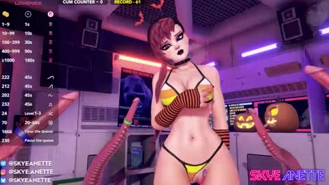 Snapshot of skyeanette chatting on 10, 10, 2025 SkyeAnette online show from 10, 10, 2025