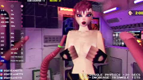 Snapshot of skyeanette chatting on 12, 10, 2025 SkyeAnette online show from 12, 10, 2025