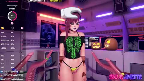 Snapshot of skyeanette chatting on 20, 10, 2025 SkyeAnette online show from 20, 10, 2025