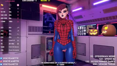 Snapshot of skyeanette chatting on 3, 11, 2025 SkyeAnette online show from 3, 11, 2025