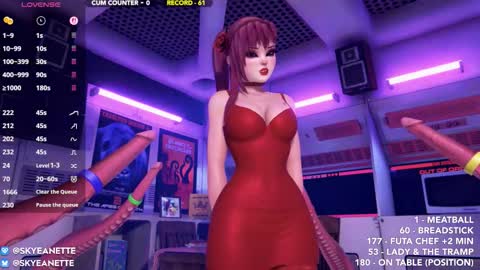 SkyeAnette online show from 15, 2, 2026