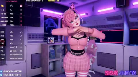 Snapshot of skyeanette chatting on 1, 5, 2026 SkyeAnette online show from 1, 5, 2026