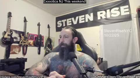 StevenRiseNYC online show from 23, 10, 2025