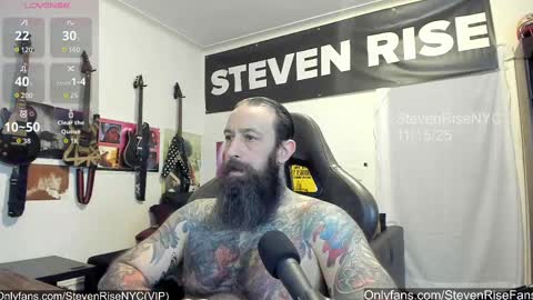 StevenRiseNYC online show from 15, 11, 2025