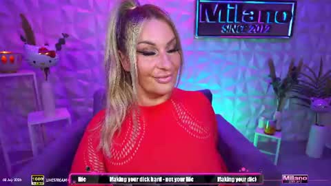 Snapshot of tamaramilano chatting on 8, 7, 2026 TamaraMilano online show from 8, 7, 2026