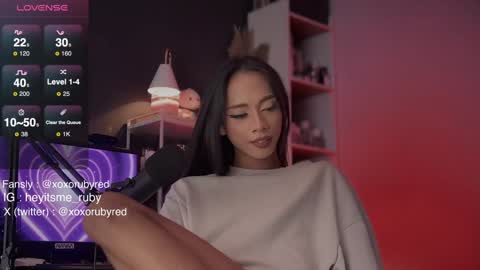 Snapshot of temptressxruby chatting on 15, 1, 2025 TemptressxRuby online show from 15, 1, 2025