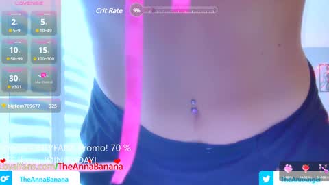 Snapshot of theannabanana chatting on 3, 12, 2024 Anna Banana AKA Ann Angel online show from 3, 12, 2024