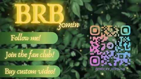 trickykitsune online show from 15, 9, 2025