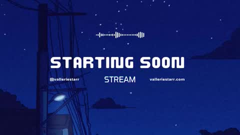 Vallerie Starr online show from 22, 3, 2026